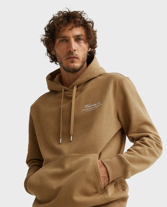 Fit printed hoodie