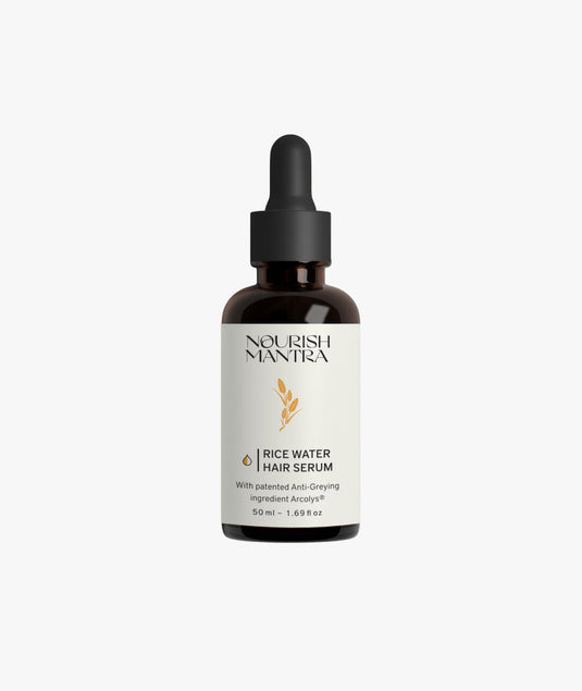 Greying water serum