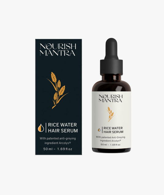 Greying water serum
