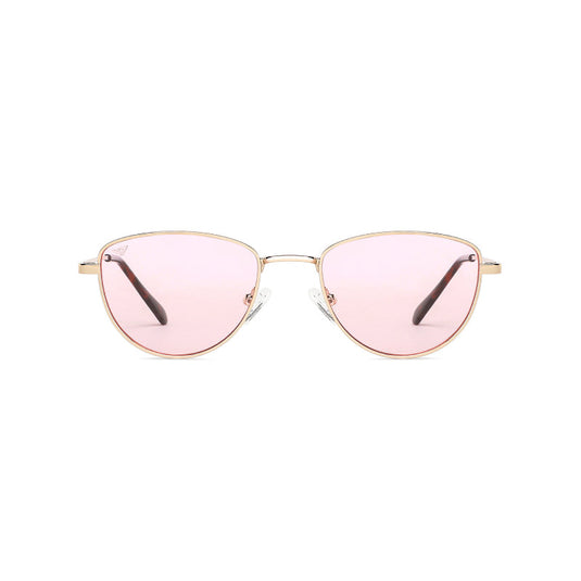 Gunmetal round glasses