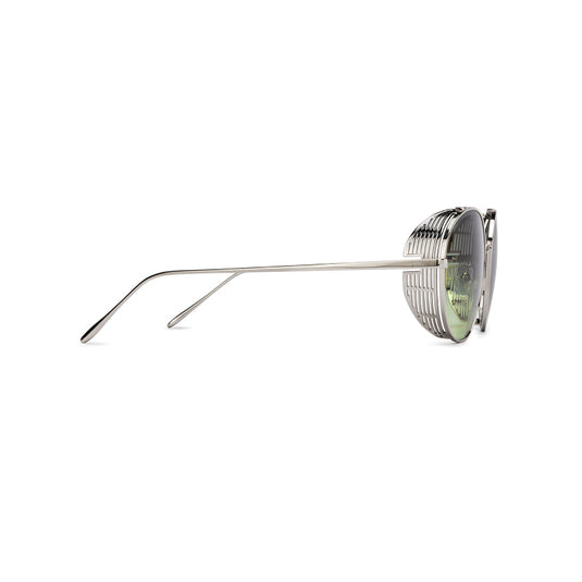 Gold rim sunglasses