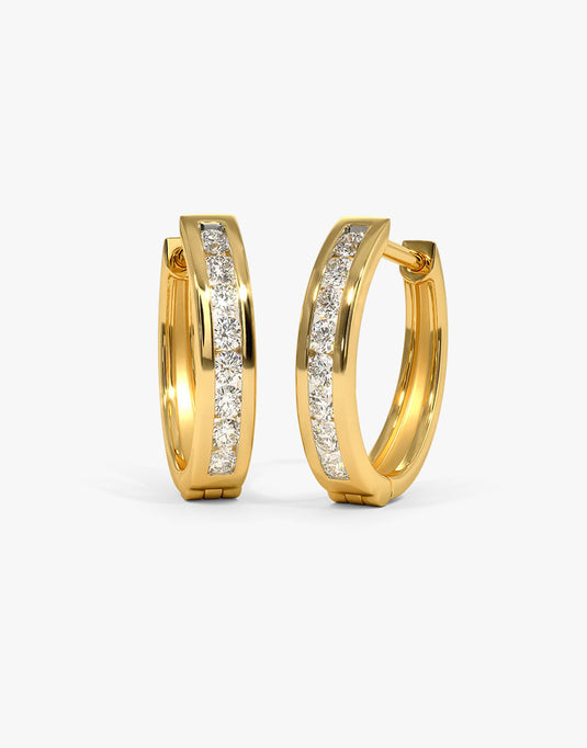Classic hoop earrings
