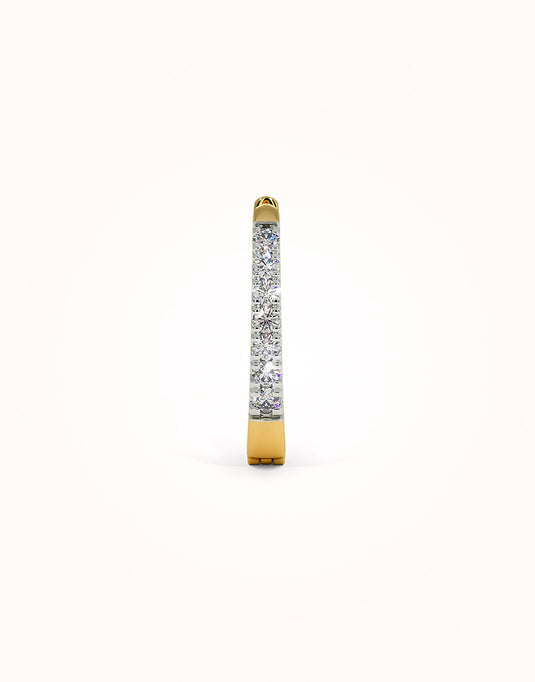 Adney hoop earrings