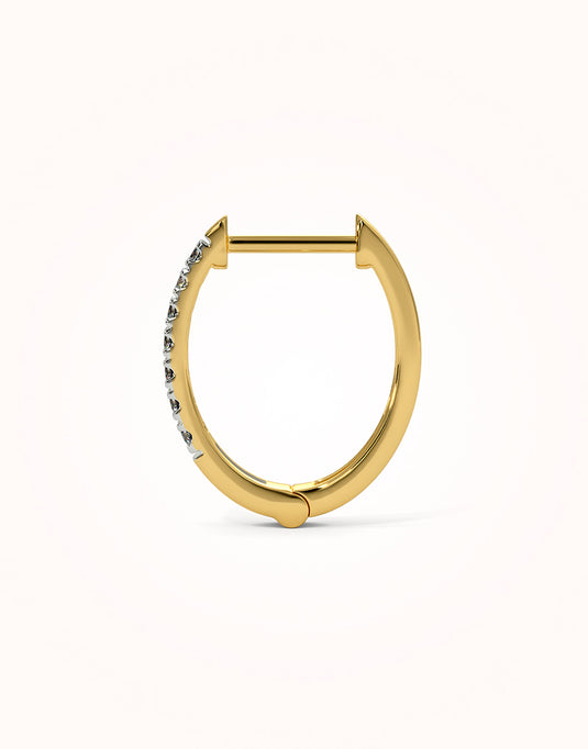 Adney hoop earrings