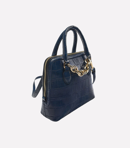 Mini city bag with strap