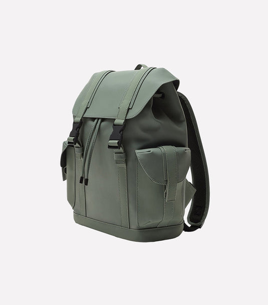 Leather backpack