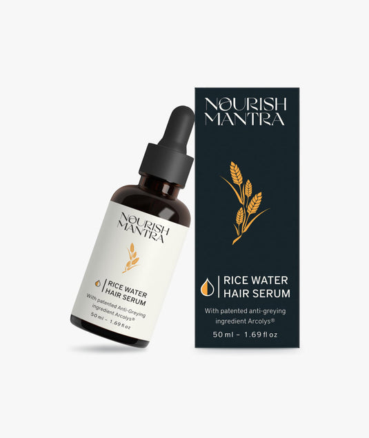 Greying water serum