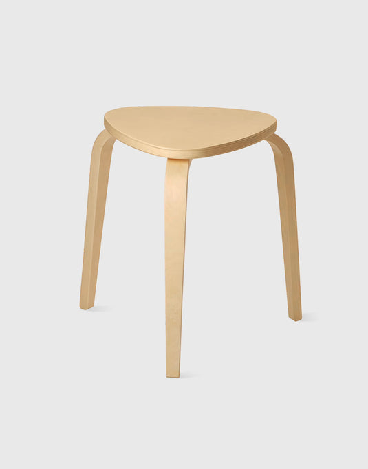 Modern wood stool