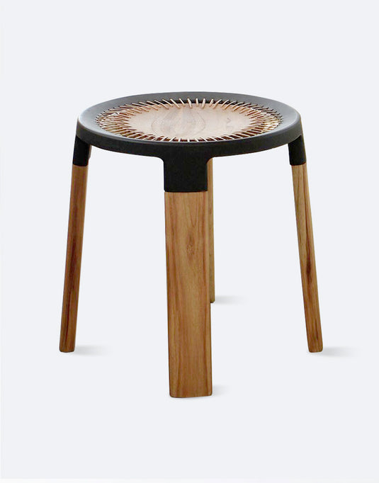 Wood small stool