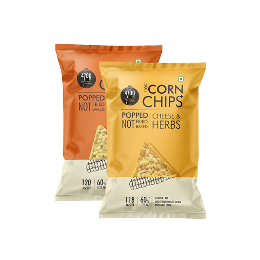 Corn chips cheese & herbs