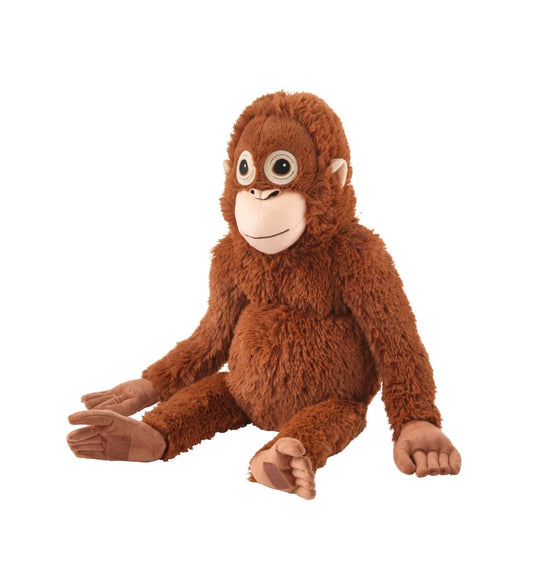 Soft stuffed monkey