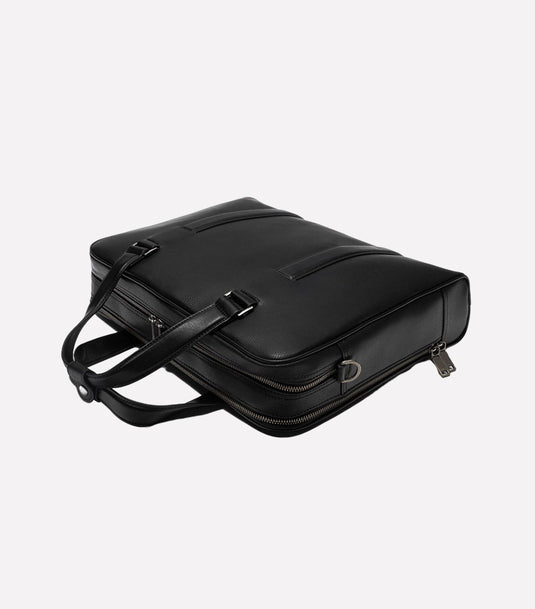 Monochrome briefcase