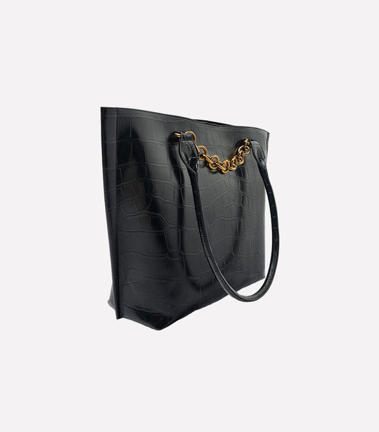 City bag with chain