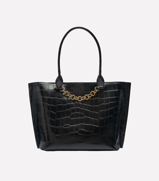 City bag with chain