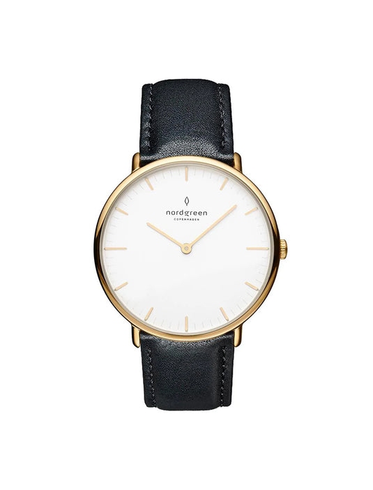 Gold dial watch